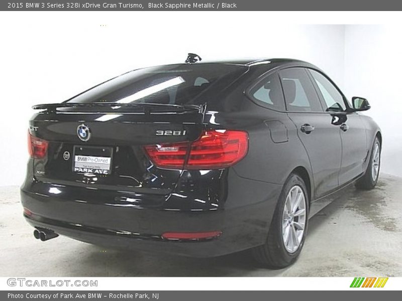 Black Sapphire Metallic / Black 2015 BMW 3 Series 328i xDrive Gran Turismo