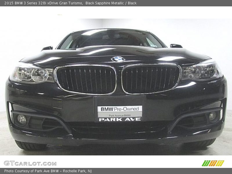 Black Sapphire Metallic / Black 2015 BMW 3 Series 328i xDrive Gran Turismo