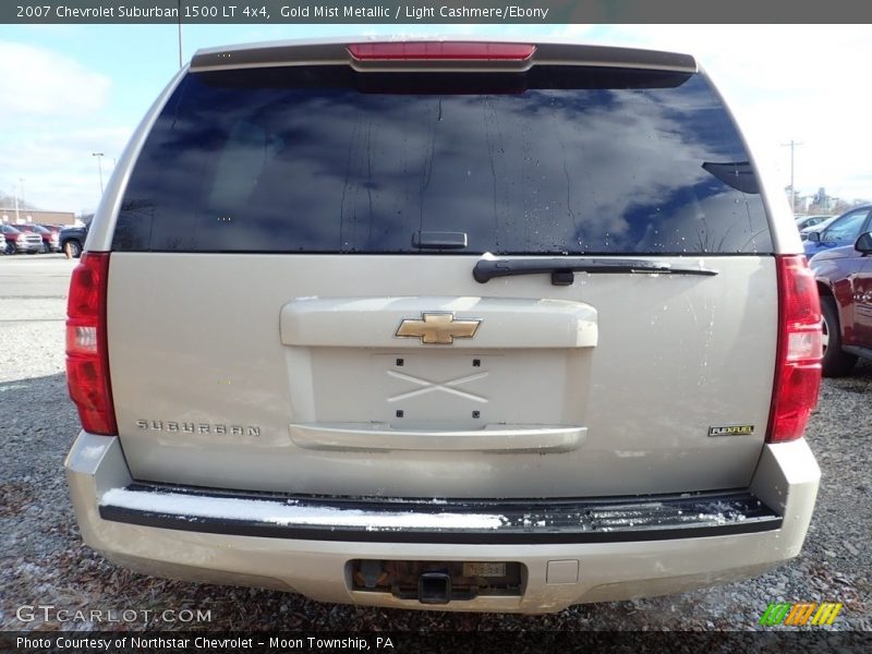 Gold Mist Metallic / Light Cashmere/Ebony 2007 Chevrolet Suburban 1500 LT 4x4