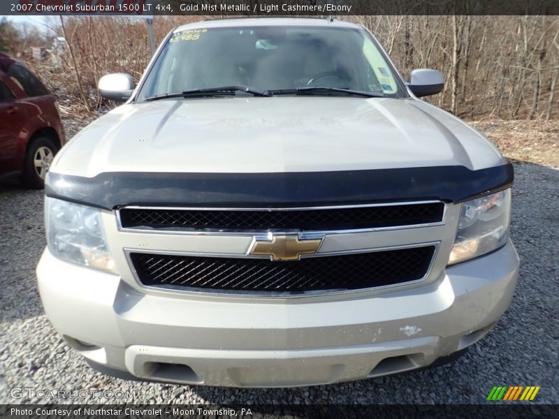 Gold Mist Metallic / Light Cashmere/Ebony 2007 Chevrolet Suburban 1500 LT 4x4