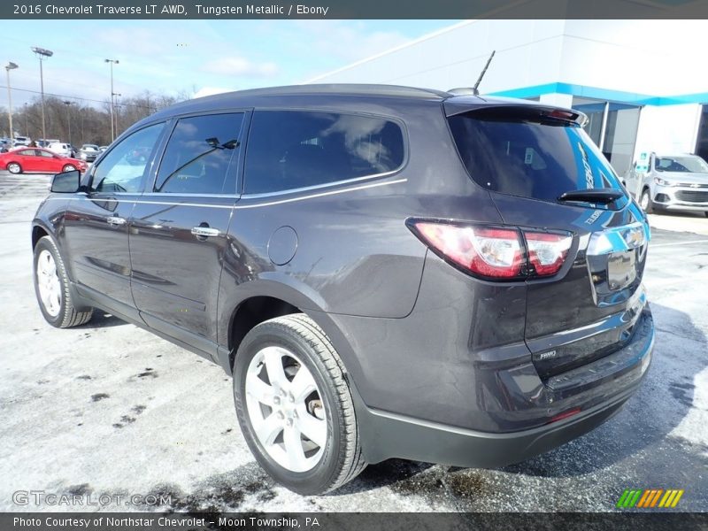 Tungsten Metallic / Ebony 2016 Chevrolet Traverse LT AWD