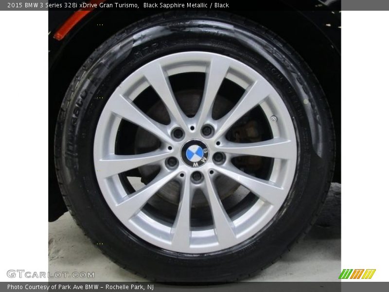 Black Sapphire Metallic / Black 2015 BMW 3 Series 328i xDrive Gran Turismo