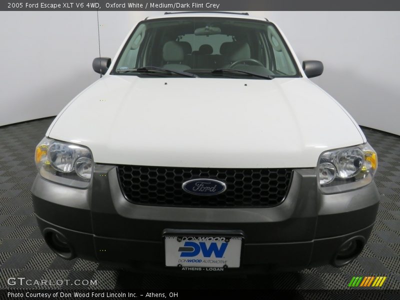 Oxford White / Medium/Dark Flint Grey 2005 Ford Escape XLT V6 4WD