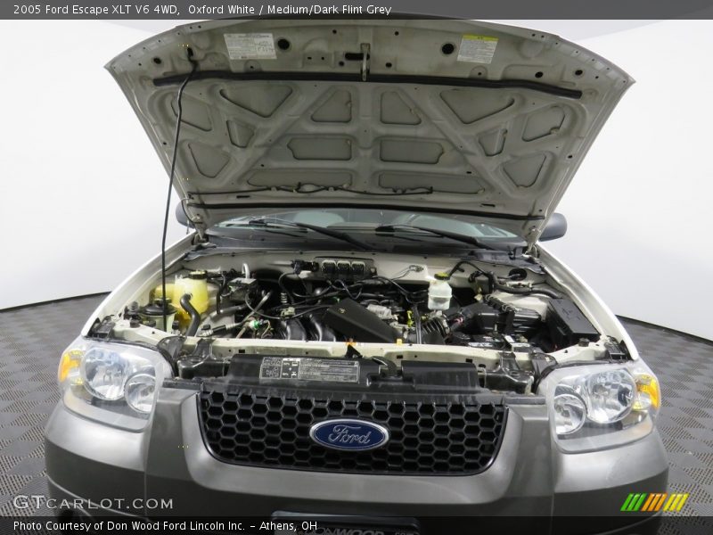 Oxford White / Medium/Dark Flint Grey 2005 Ford Escape XLT V6 4WD