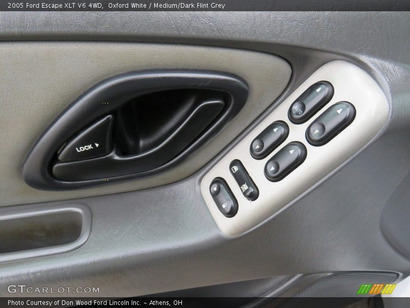 Oxford White / Medium/Dark Flint Grey 2005 Ford Escape XLT V6 4WD