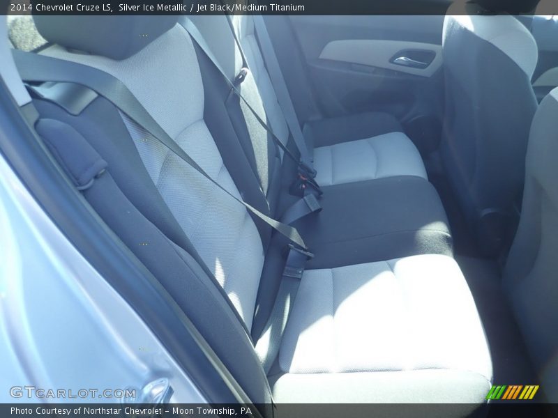 Silver Ice Metallic / Jet Black/Medium Titanium 2014 Chevrolet Cruze LS