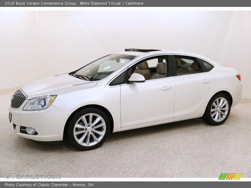 White Diamond Tricoat / Cashmere 2016 Buick Verano Convenience Group