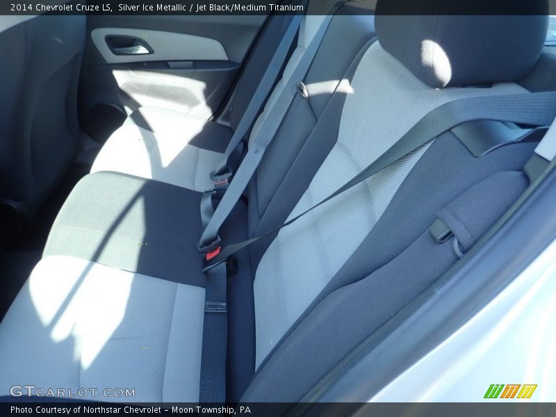 Silver Ice Metallic / Jet Black/Medium Titanium 2014 Chevrolet Cruze LS