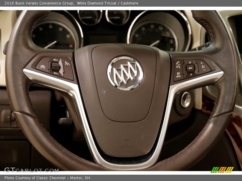 White Diamond Tricoat / Cashmere 2016 Buick Verano Convenience Group