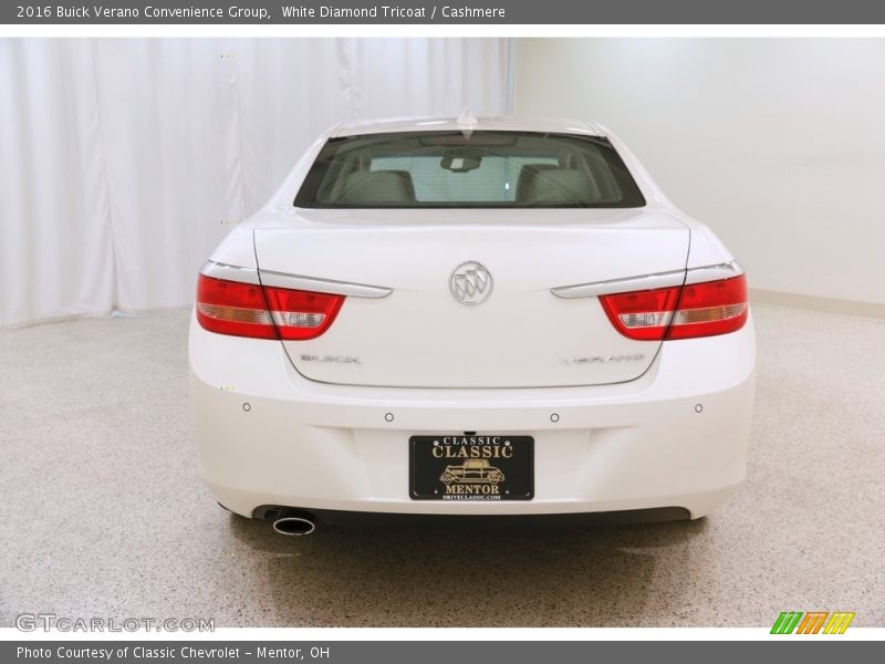 White Diamond Tricoat / Cashmere 2016 Buick Verano Convenience Group