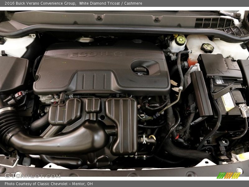 White Diamond Tricoat / Cashmere 2016 Buick Verano Convenience Group