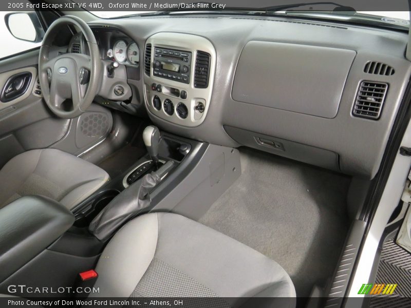 Oxford White / Medium/Dark Flint Grey 2005 Ford Escape XLT V6 4WD