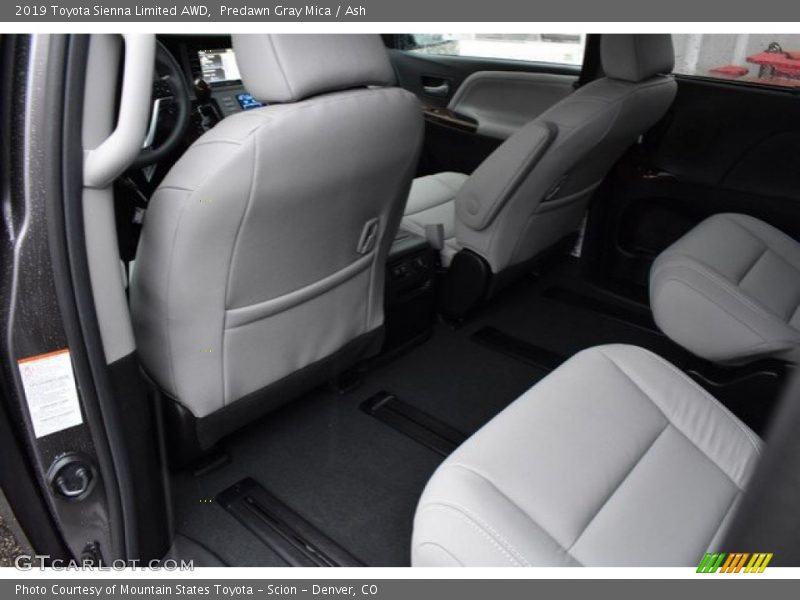 Predawn Gray Mica / Ash 2019 Toyota Sienna Limited AWD