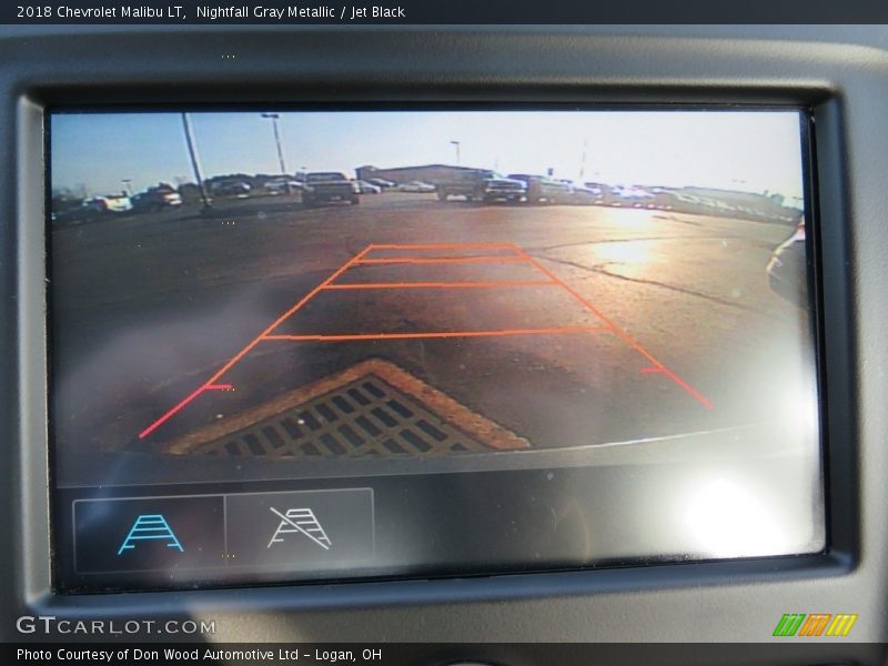 Nightfall Gray Metallic / Jet Black 2018 Chevrolet Malibu LT