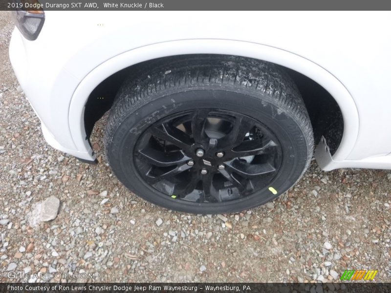 White Knuckle / Black 2019 Dodge Durango SXT AWD