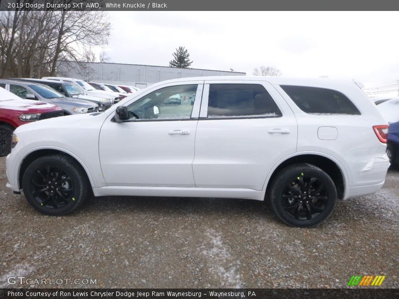 White Knuckle / Black 2019 Dodge Durango SXT AWD