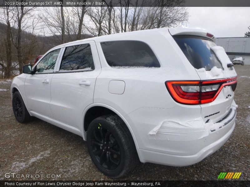 White Knuckle / Black 2019 Dodge Durango SXT AWD