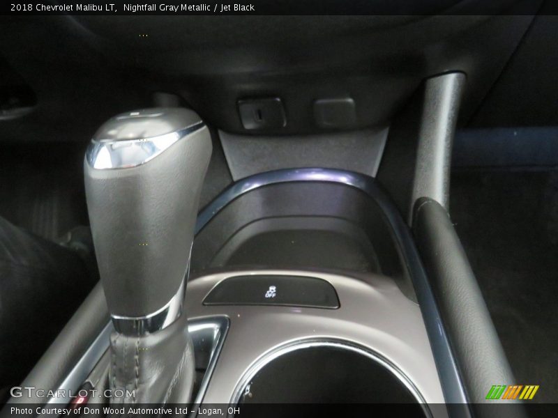 Nightfall Gray Metallic / Jet Black 2018 Chevrolet Malibu LT