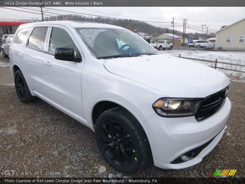 White Knuckle / Black 2019 Dodge Durango SXT AWD