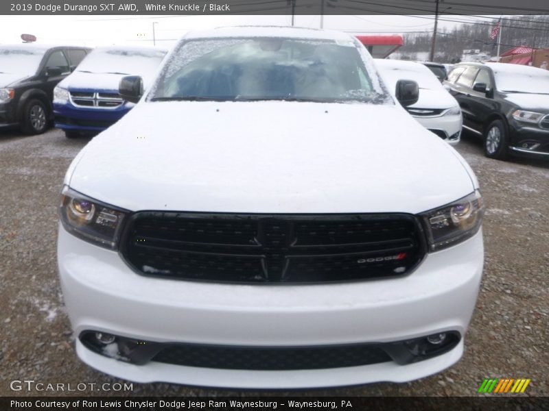White Knuckle / Black 2019 Dodge Durango SXT AWD