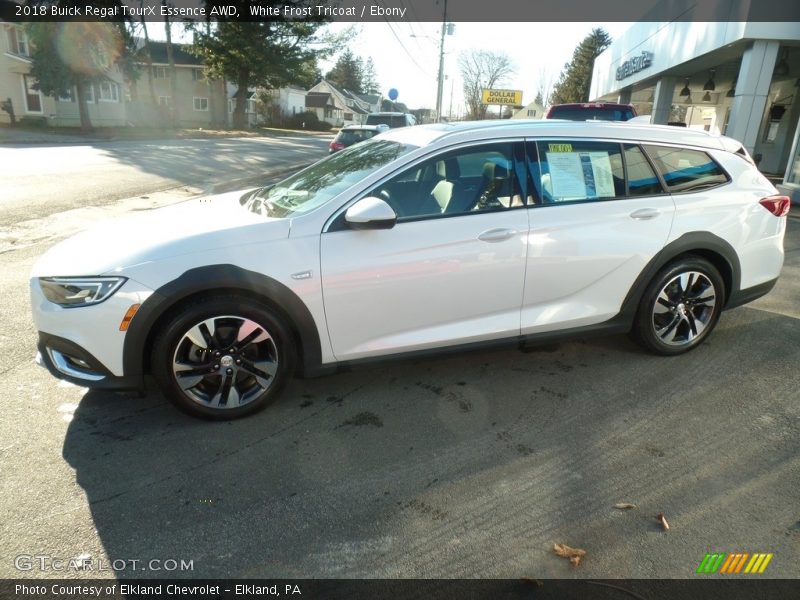 White Frost Tricoat / Ebony 2018 Buick Regal TourX Essence AWD