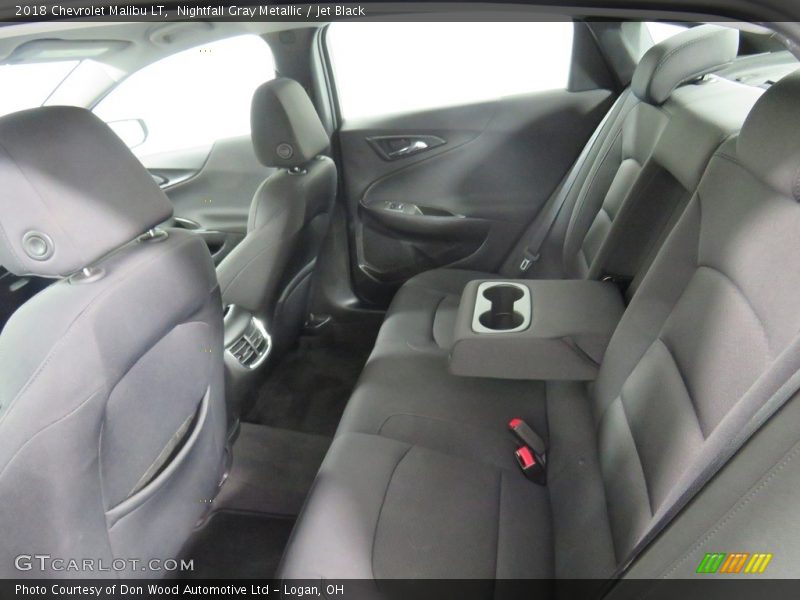 Nightfall Gray Metallic / Jet Black 2018 Chevrolet Malibu LT