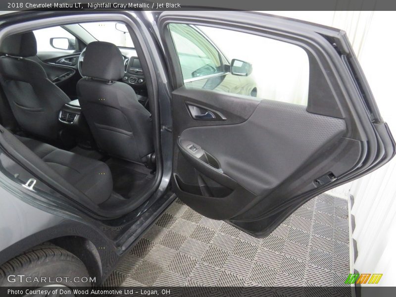 Nightfall Gray Metallic / Jet Black 2018 Chevrolet Malibu LT