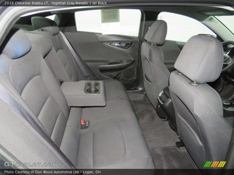 Nightfall Gray Metallic / Jet Black 2018 Chevrolet Malibu LT