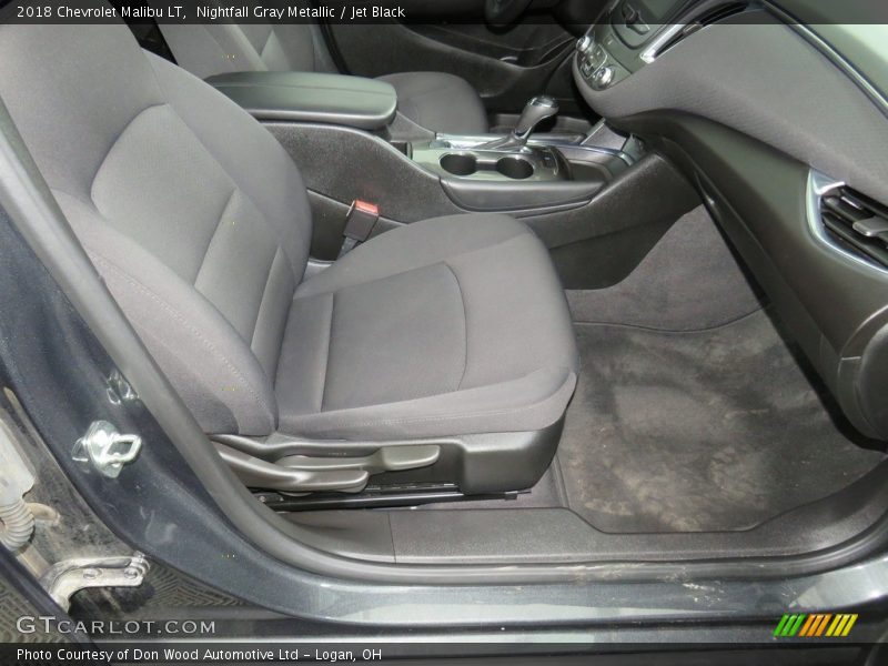 Nightfall Gray Metallic / Jet Black 2018 Chevrolet Malibu LT