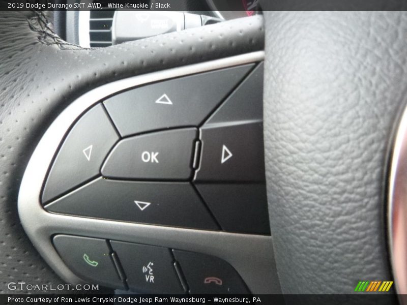 White Knuckle / Black 2019 Dodge Durango SXT AWD