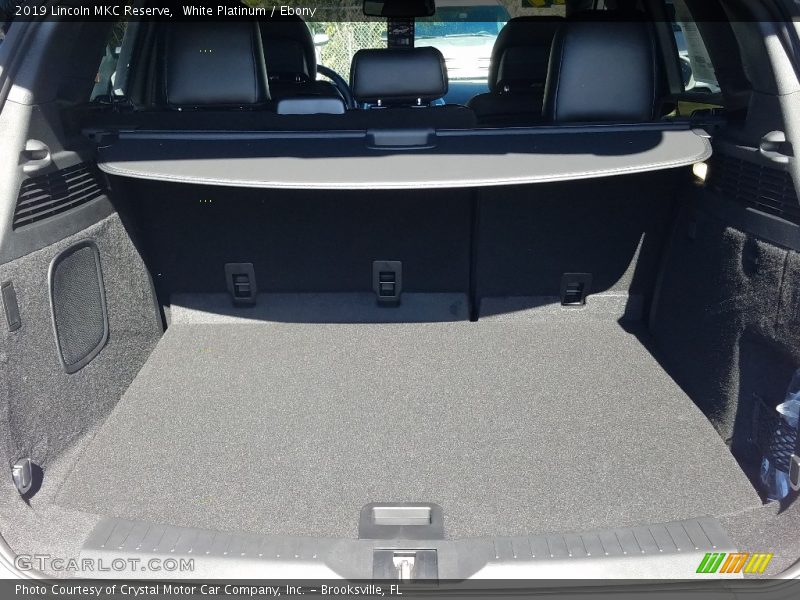 White Platinum / Ebony 2019 Lincoln MKC Reserve