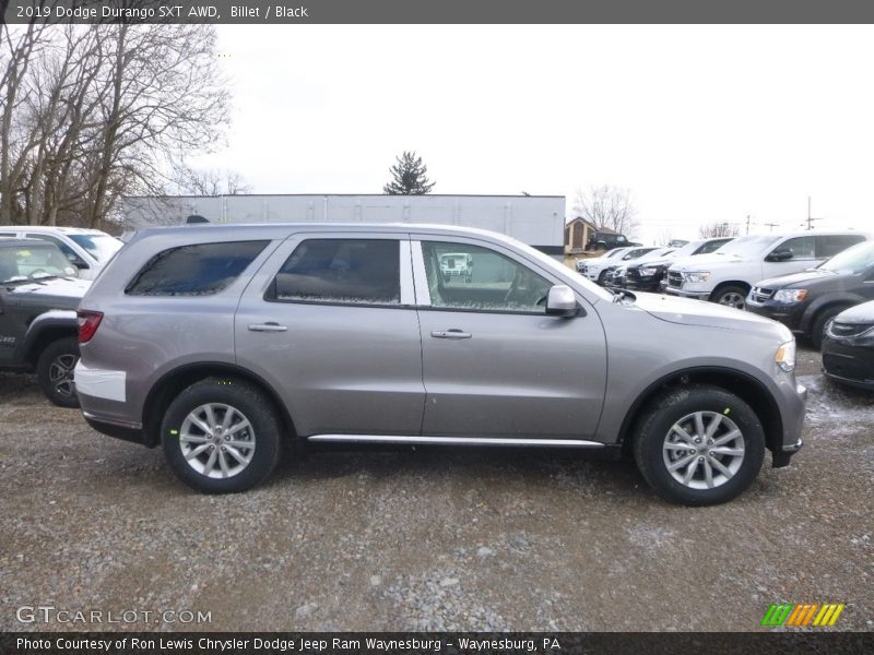 Billet / Black 2019 Dodge Durango SXT AWD