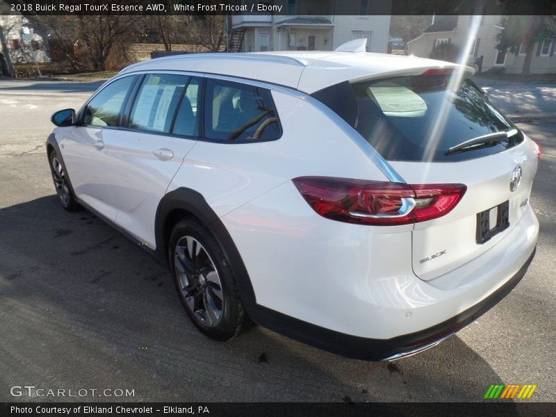 White Frost Tricoat / Ebony 2018 Buick Regal TourX Essence AWD