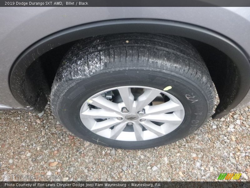 Billet / Black 2019 Dodge Durango SXT AWD