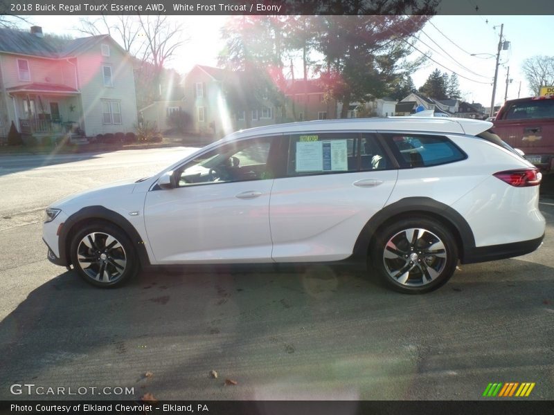 White Frost Tricoat / Ebony 2018 Buick Regal TourX Essence AWD