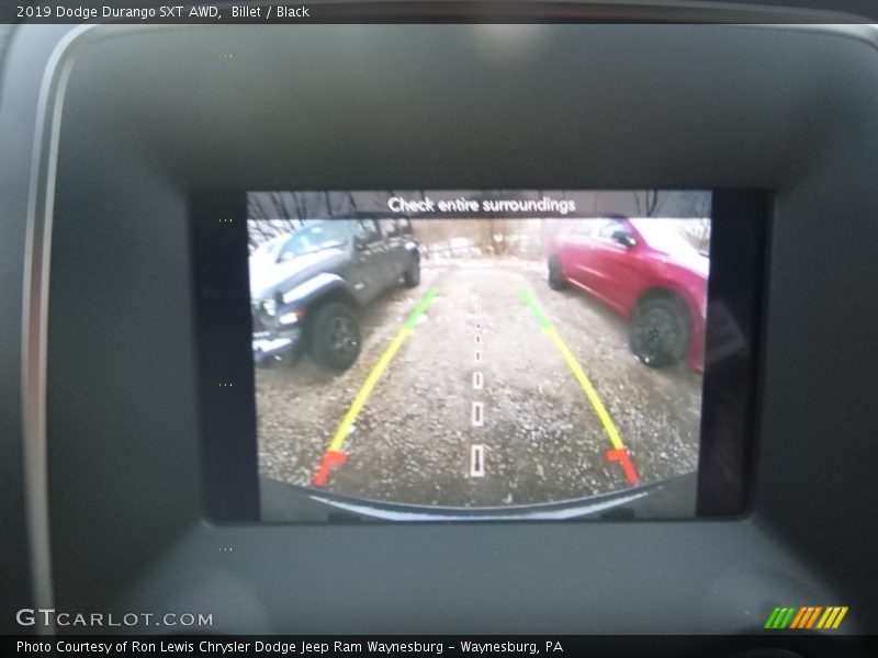Billet / Black 2019 Dodge Durango SXT AWD