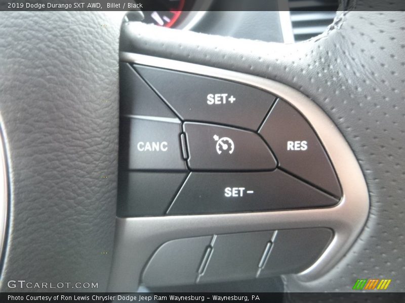 Billet / Black 2019 Dodge Durango SXT AWD