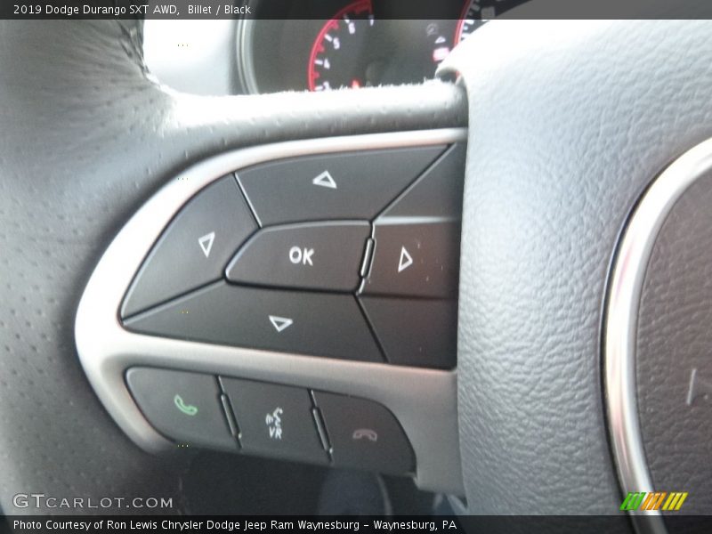 Billet / Black 2019 Dodge Durango SXT AWD