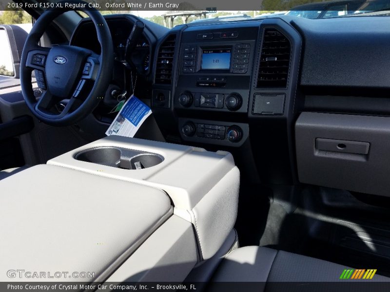 Oxford White / Earth Gray 2019 Ford F150 XL Regular Cab