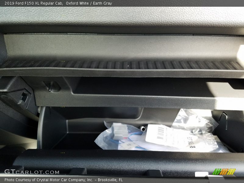Oxford White / Earth Gray 2019 Ford F150 XL Regular Cab