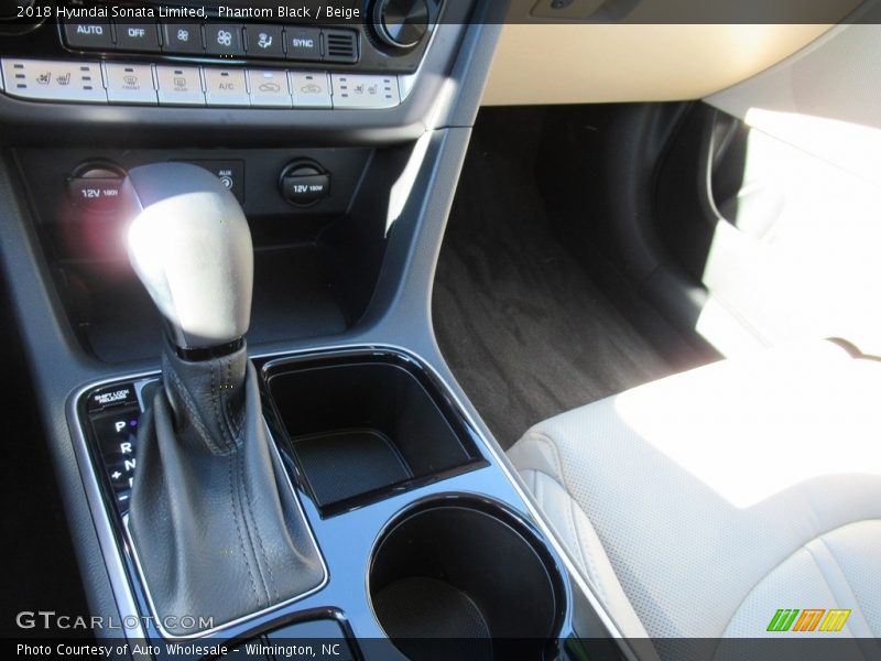 Phantom Black / Beige 2018 Hyundai Sonata Limited