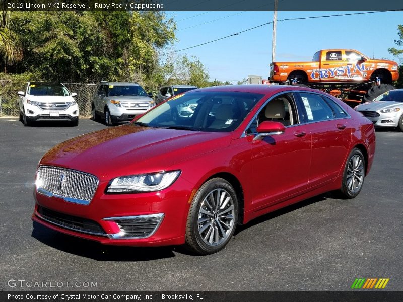 Ruby Red / Cappuccino 2019 Lincoln MKZ Reserve I