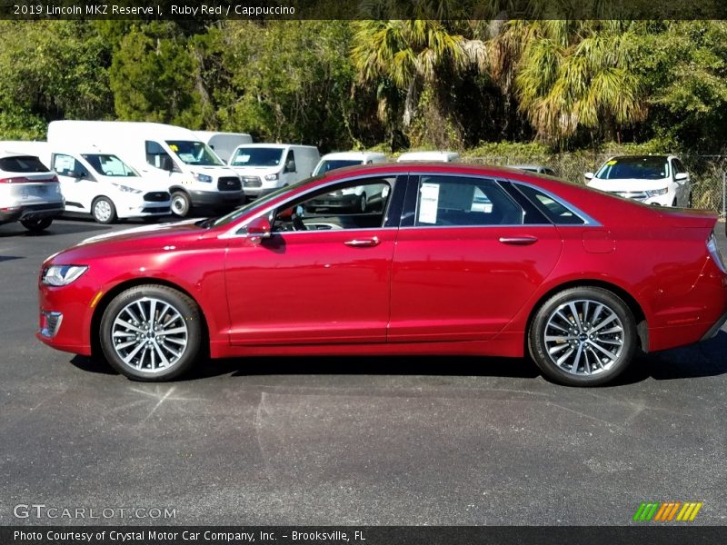 Ruby Red / Cappuccino 2019 Lincoln MKZ Reserve I