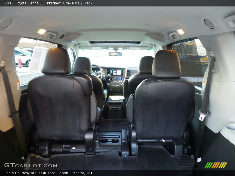 Predawn Gray Mica / Black 2015 Toyota Sienna SE