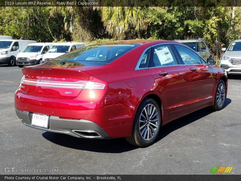 Ruby Red / Cappuccino 2019 Lincoln MKZ Reserve I