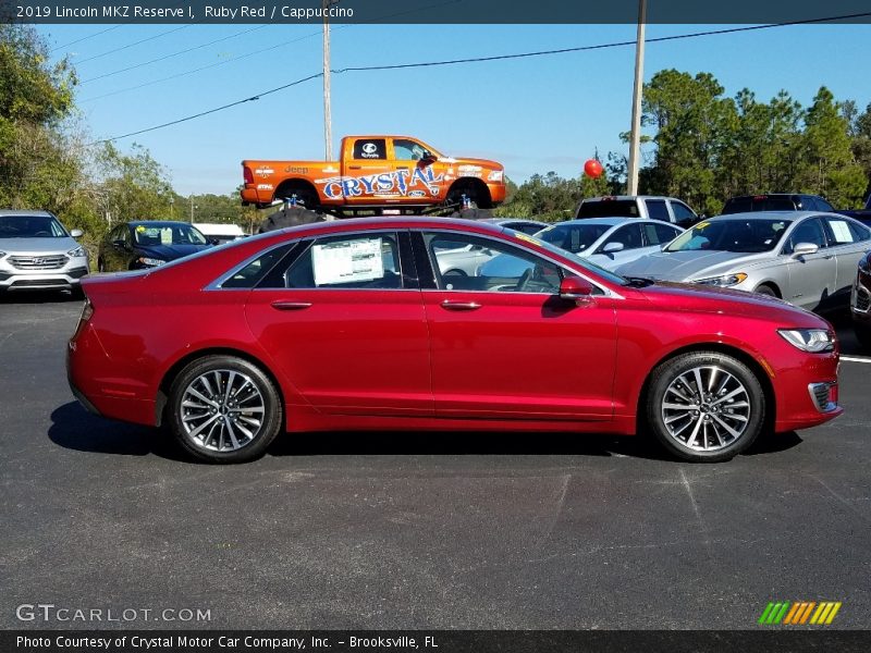 Ruby Red / Cappuccino 2019 Lincoln MKZ Reserve I