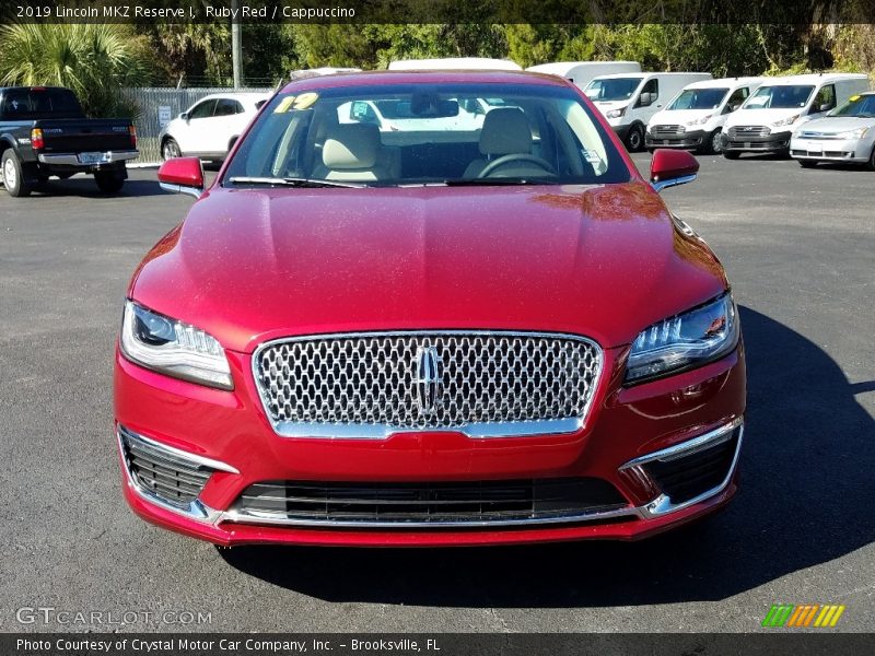 Ruby Red / Cappuccino 2019 Lincoln MKZ Reserve I