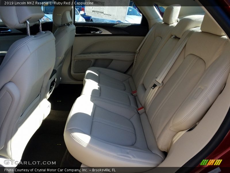 Rear Seat of 2019 MKZ Reserve I