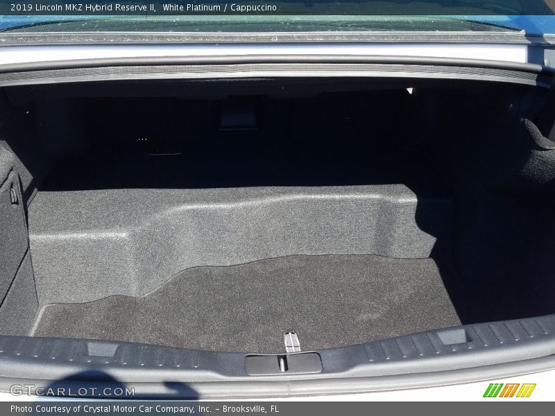 White Platinum / Cappuccino 2019 Lincoln MKZ Hybrid Reserve II