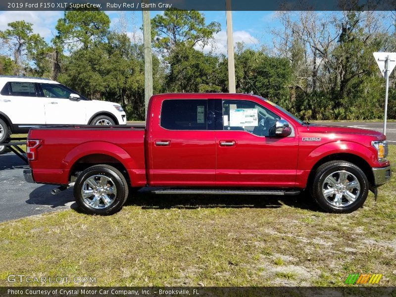  2019 F150 XLT SuperCrew Ruby Red